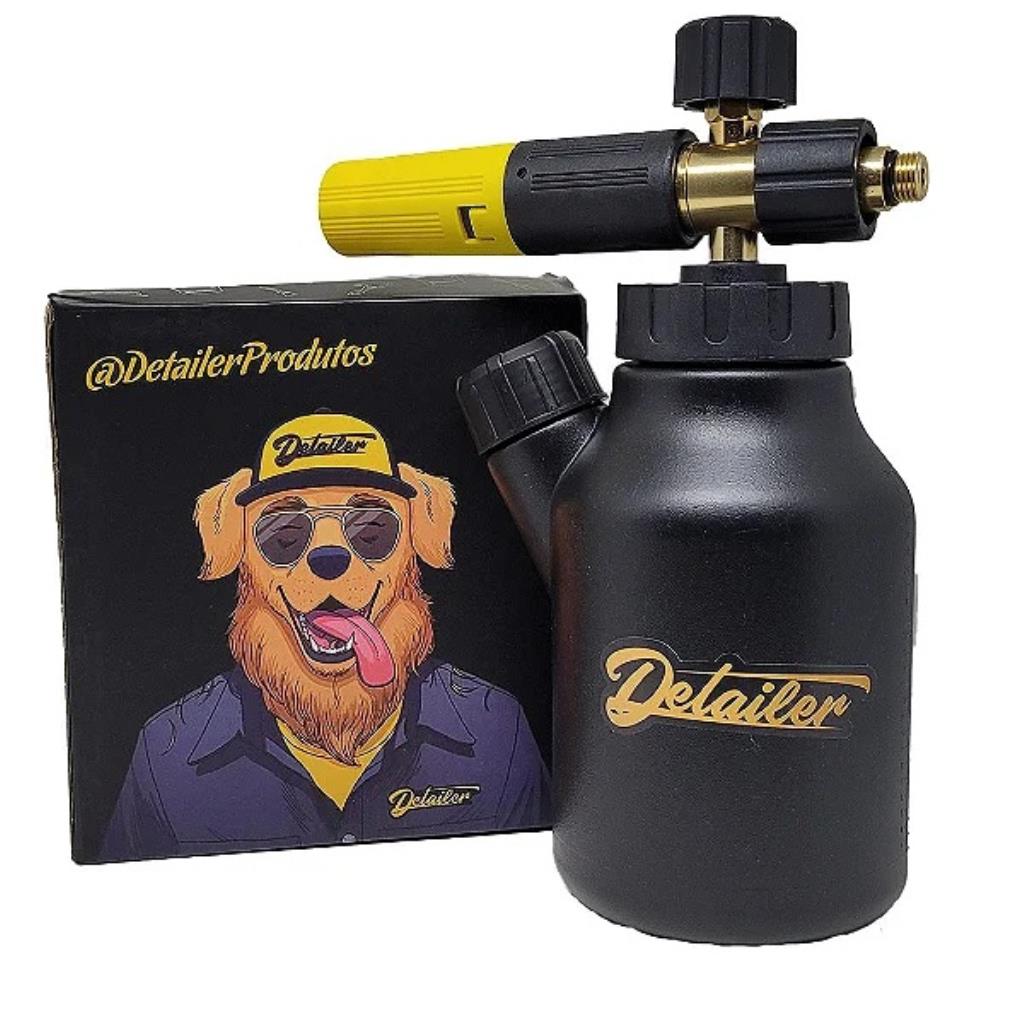 Canhão de Espuma Snow Foam Black Detailer