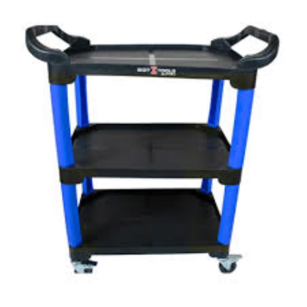 Carrinho 360° 3 Bandejas Azul Sigma Tools