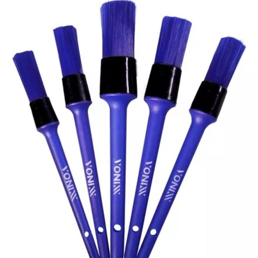 Kit de Pincéis Para Detalhamento Uso Externo Vonixx 5und