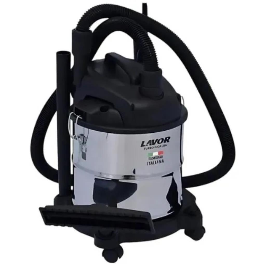 Aspirador Pó/Liquido Turbo Inox 20L 3 em 1 - 220V- 60HZ 1400W Lavor