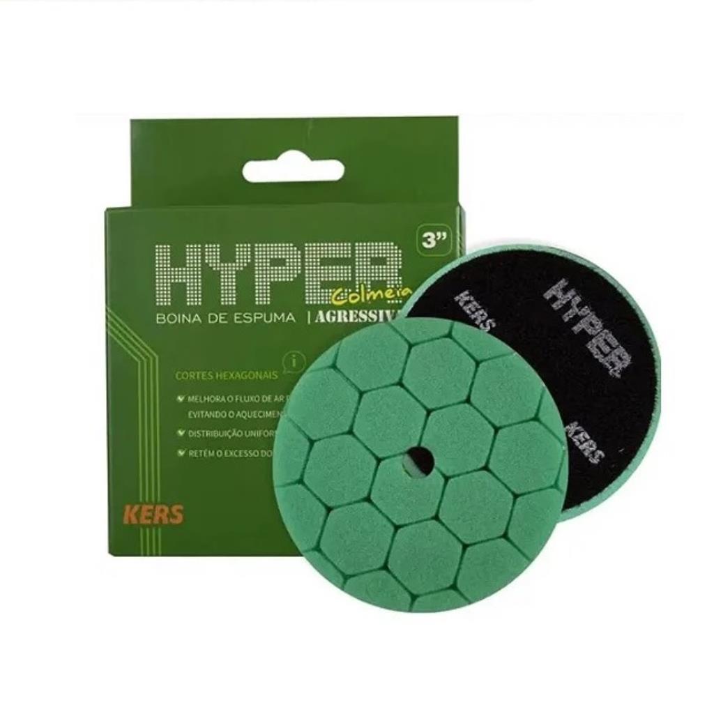 Boina de EspumaVerde Agressiva Hyper Kers 3