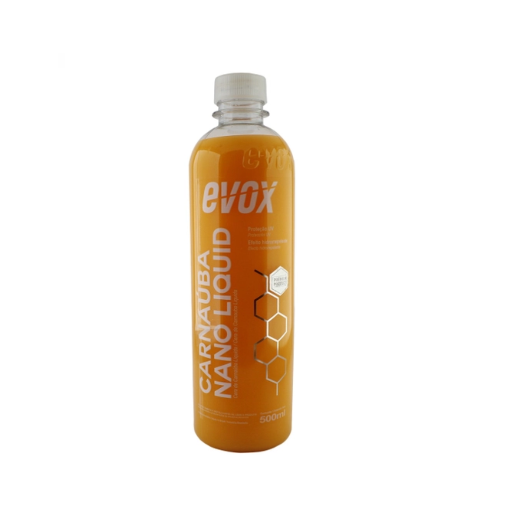 Cera de Carnaúba Liquida Nano Liquid Evox 500ml