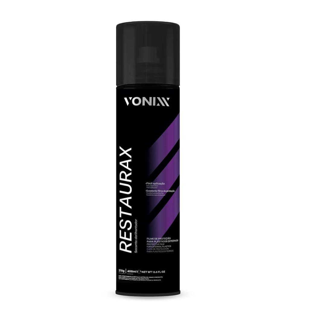 Restaurador de Plásticos Restaurax Aerosol Vonixx 400ml