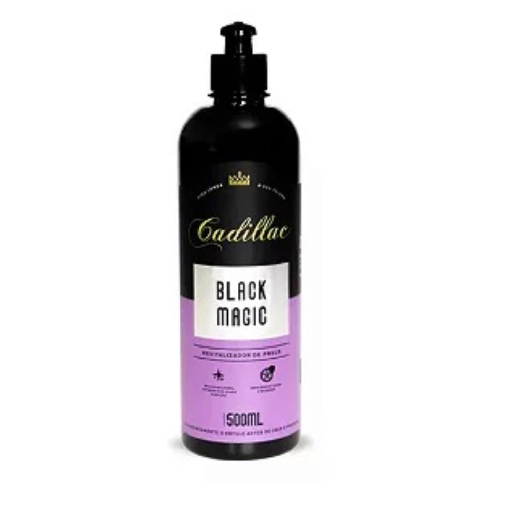 Pretinho Brilha Pneu Black Magic Cadillac 500ml