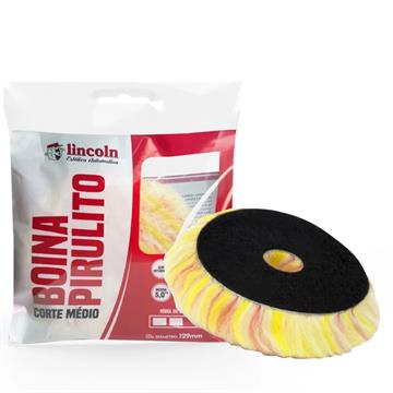 Boina de Lã SV Pirulito Corte Medio Sem Interface Lincoln 5"