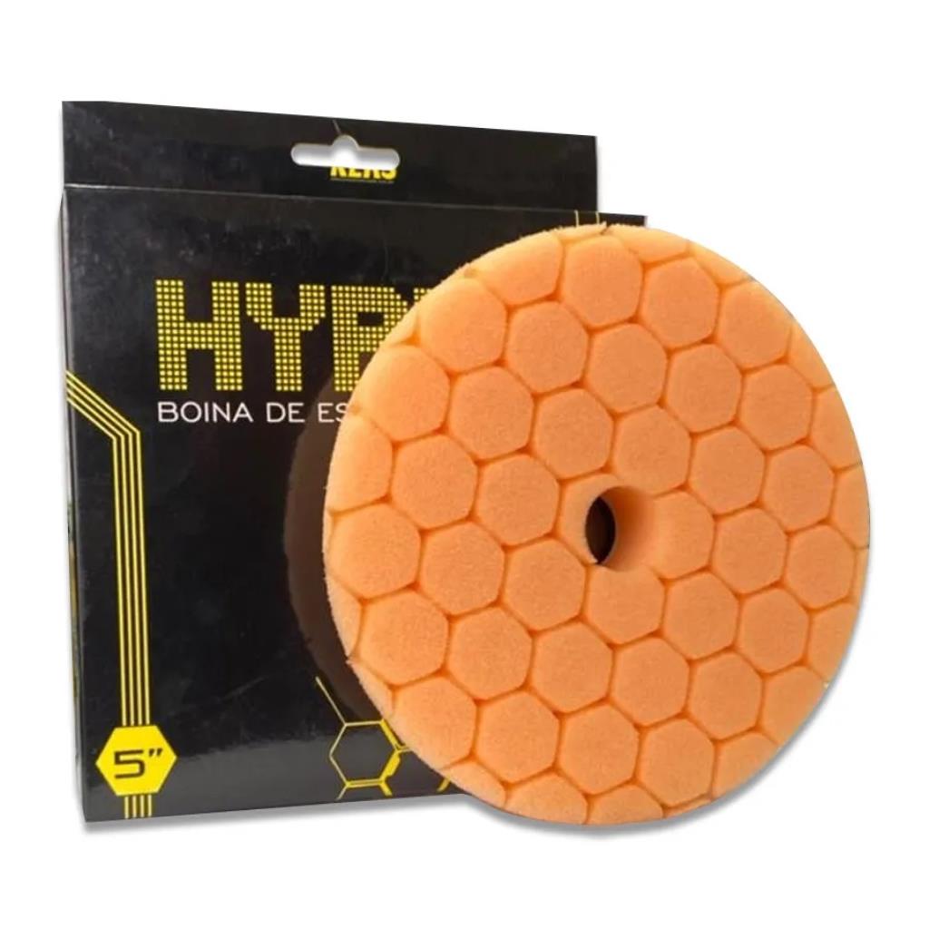 Boina de Espuma Laranja Média Hyper Kers 5