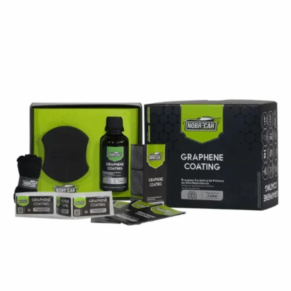 Graphene Coating Vitrificador Cerâmico de Pintura 9H Nobrecar 50ml