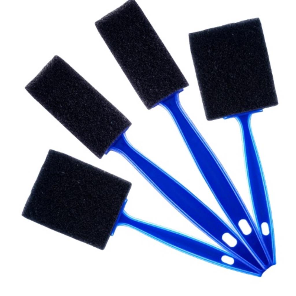 Kit Pinceis de Espuma Detalhamento Vonixx 4un