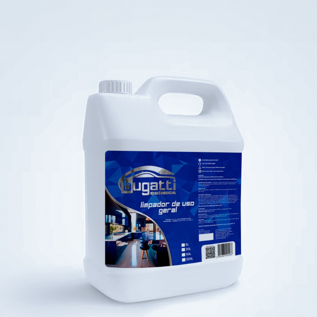 Limpador de Uso Geral 1/4 Bugatti 5L