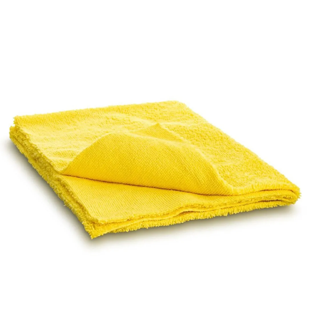 Flanela Microfibra Amarela Corte a Laser 350gsm Protelim 40x60