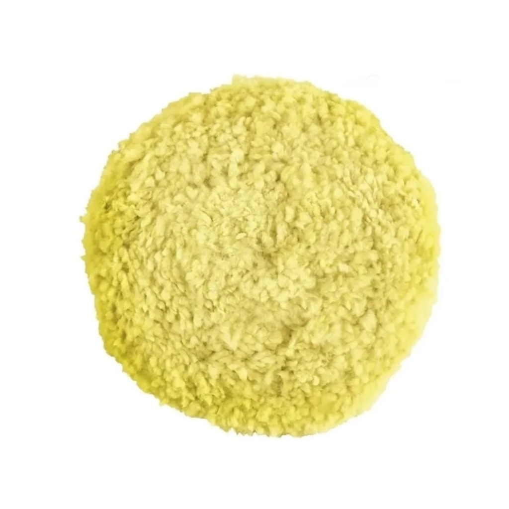 Boina de Lã Dupla Face Amarela Renove 8