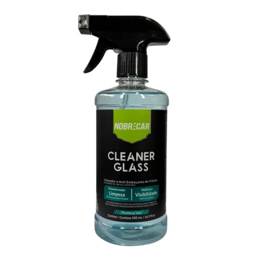 Limpador e Anti Embaçante de Vidros Cleaner Glass Nobrecar 500ml