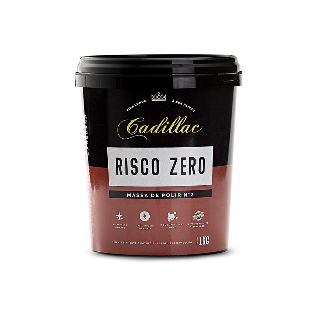 Massa de Polir Risco Zero Cadillac 1KG