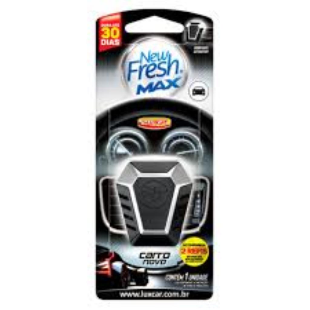 Aromatizante New Fresh Max Carro Novo Luxcar