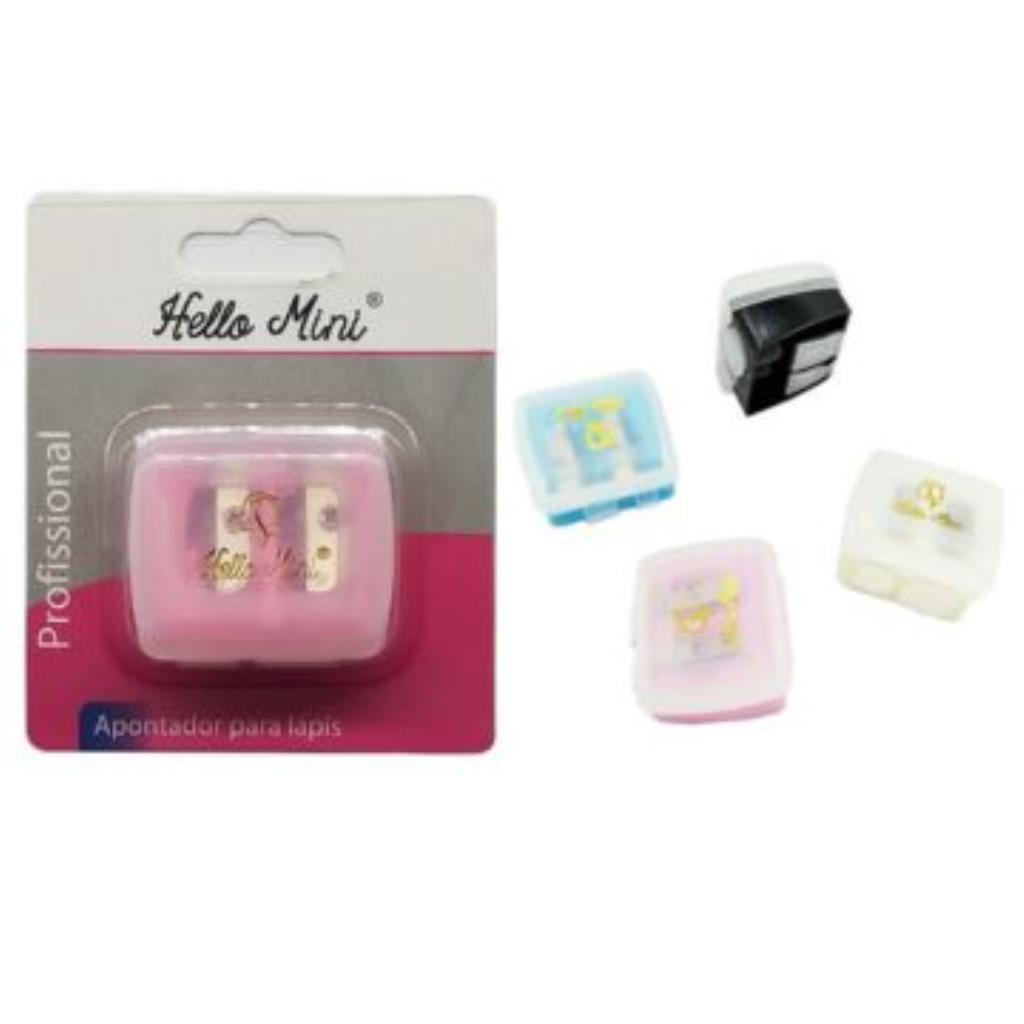 APONTADOR PARA LAPIS HELLO MINI
