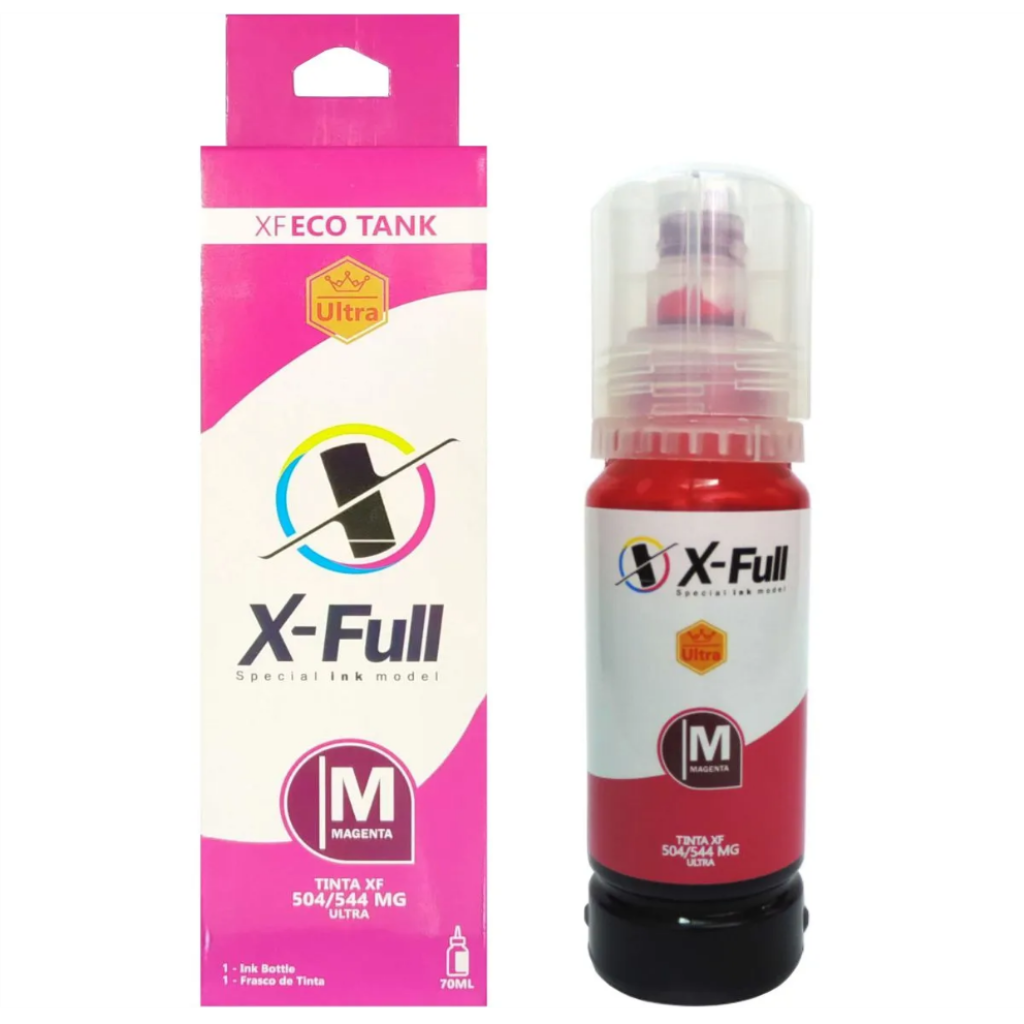 TINTA EPSON COMP. L504/544 CORANTE MAGENTA 70 ML