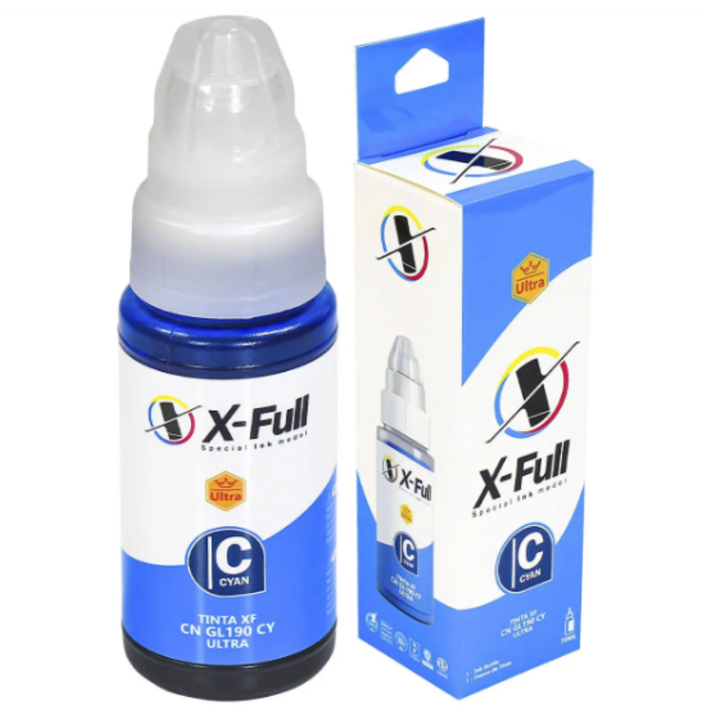 TINTA CANON COMP. G3100 G4100 G3110 GL190 CYANO 70 ml