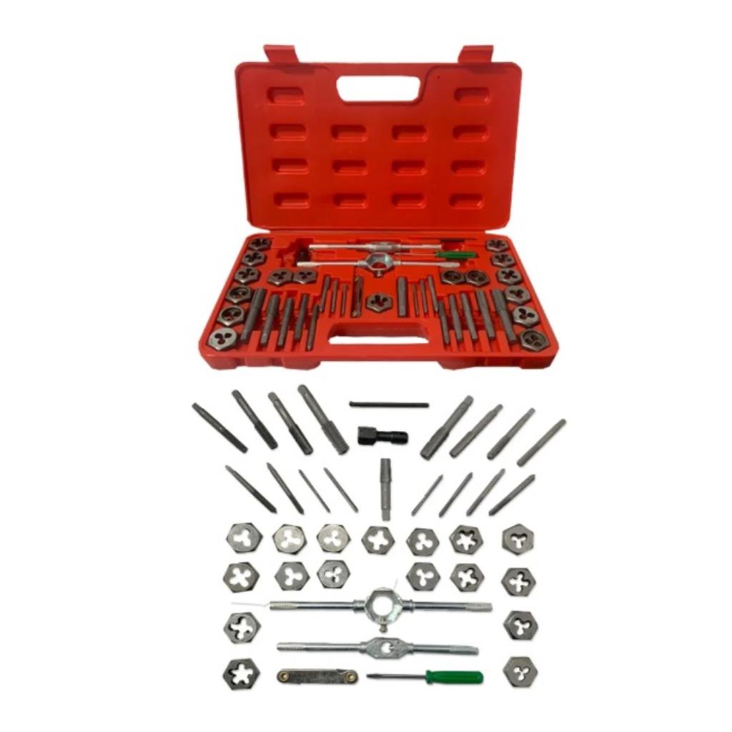 Jogo Macho E Tarracha Maleta 40 Peças Lee Tools 684064