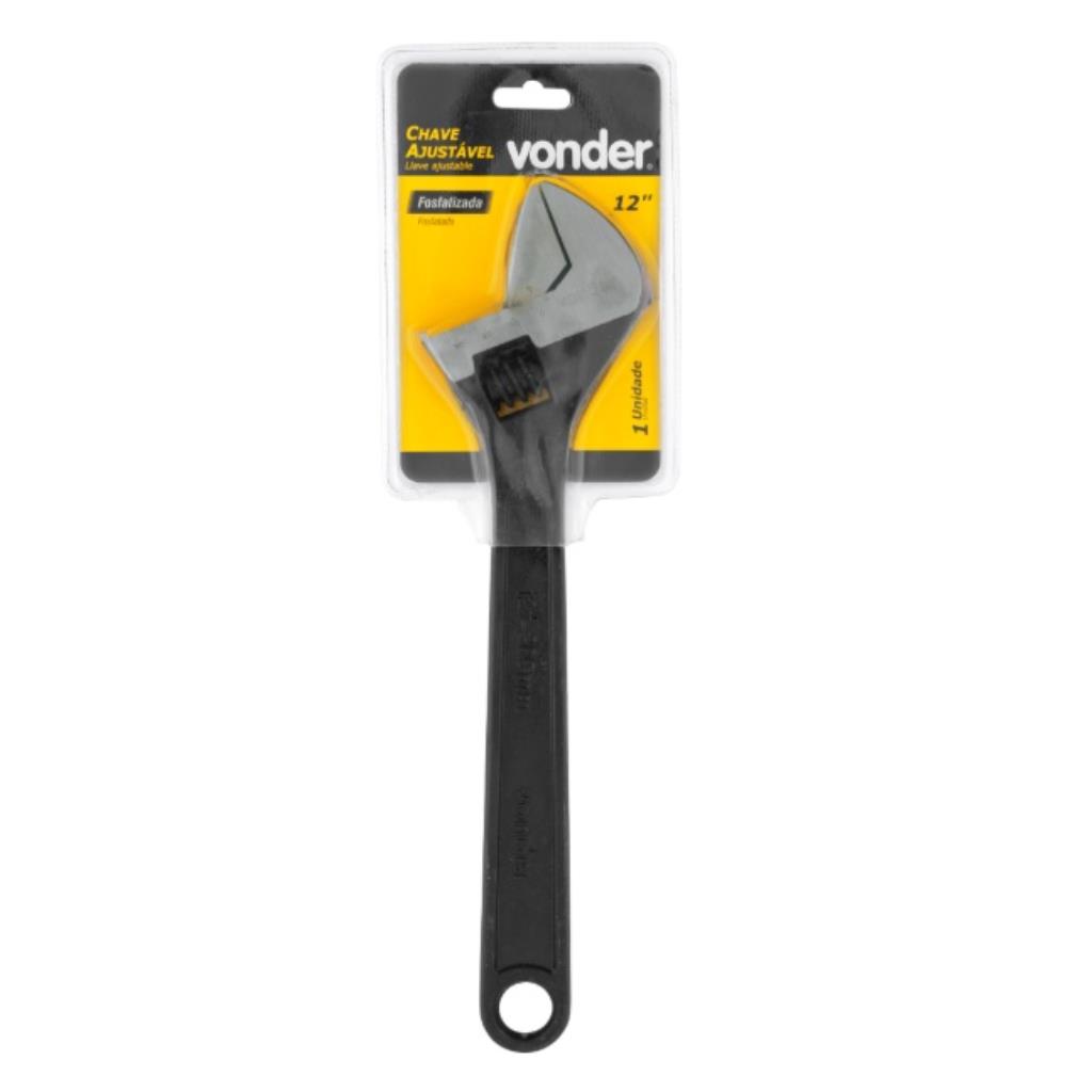 Chave Ajustável/Inglesa Fosfatizada Vonder 12" VONDER 3573012000