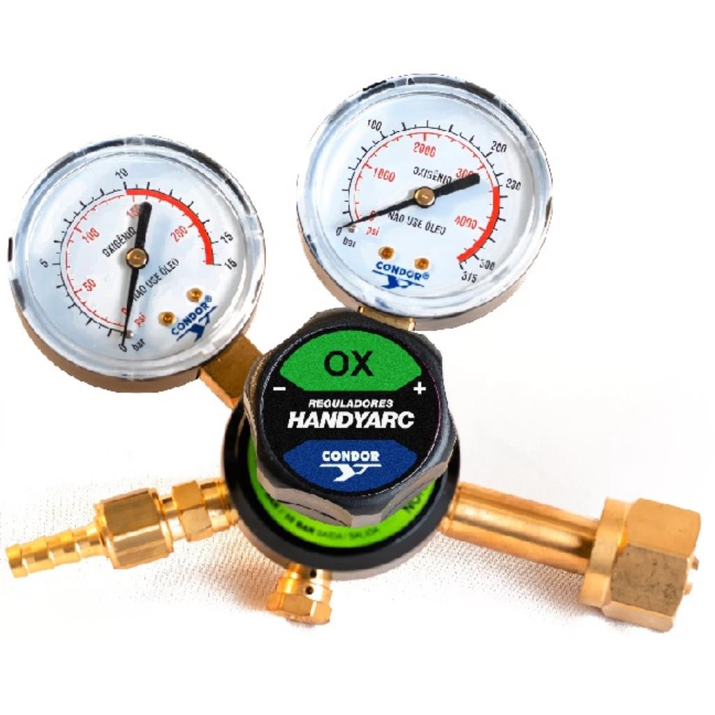 Regulador de pressão HANDYARC 10 Oxigênio - 410140 - CONDOR
