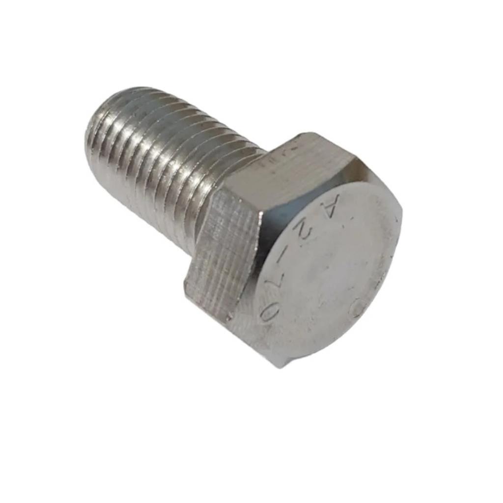 Parafuso Sextavado M16 x 30 MA Din 933 Inox 304