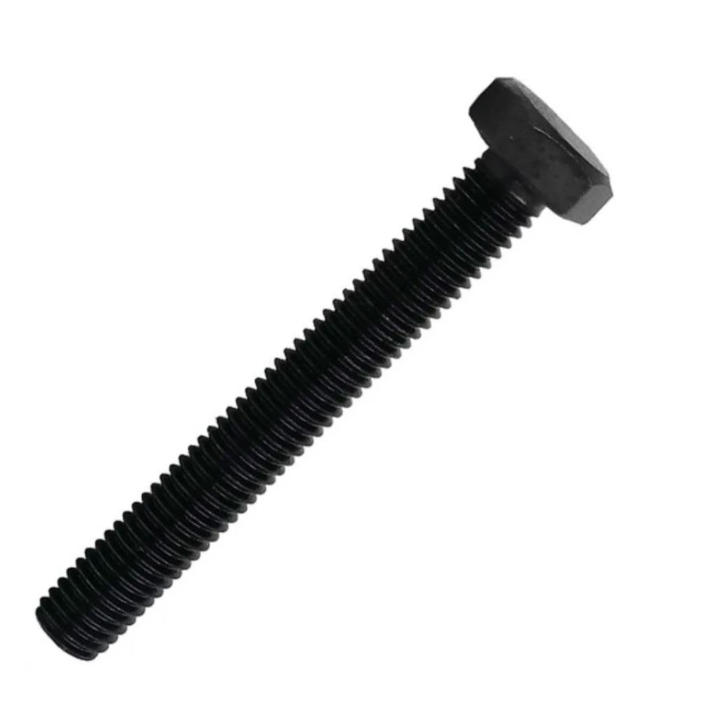 Parafuso sextavado M12-1,75 X 50 MA aço 8.8 Rosca inteira enegrecido