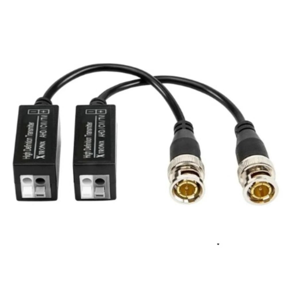 Conector Vídeo Balun Para Camera Intelbras Hd Cvi Multi Hd