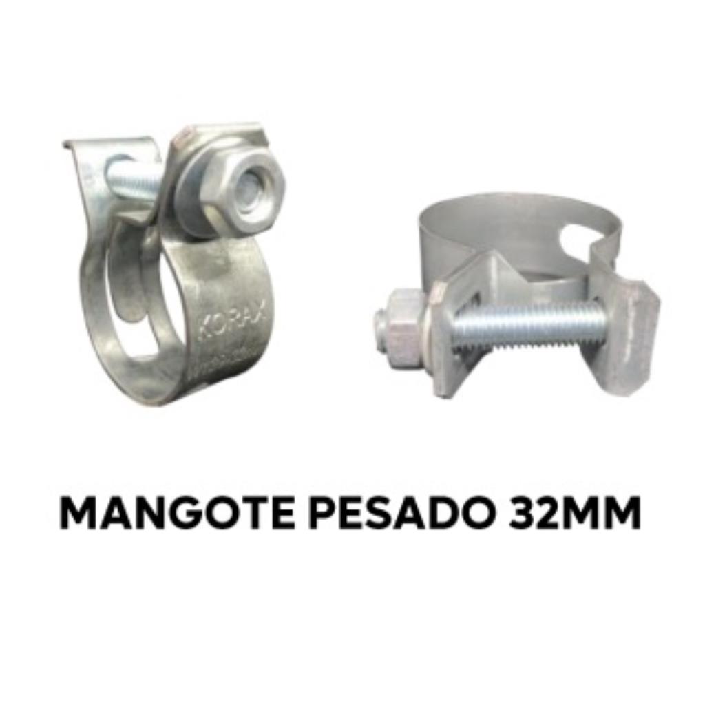 ABRAÇADEIRA MANGOTE PESADO 32MM GALV. - 111-123 KORAX
