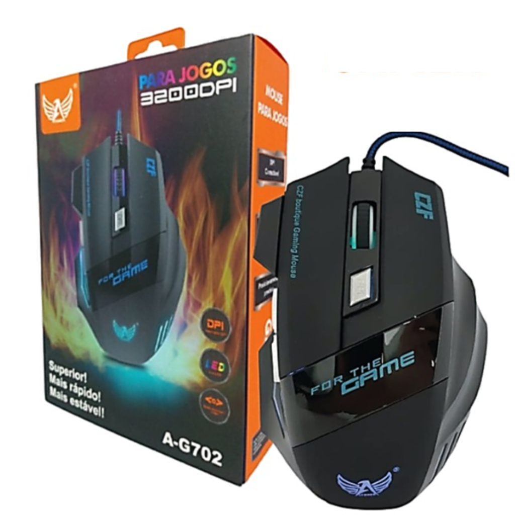 Mouse Gamer Altomex A-G702 3200dpi