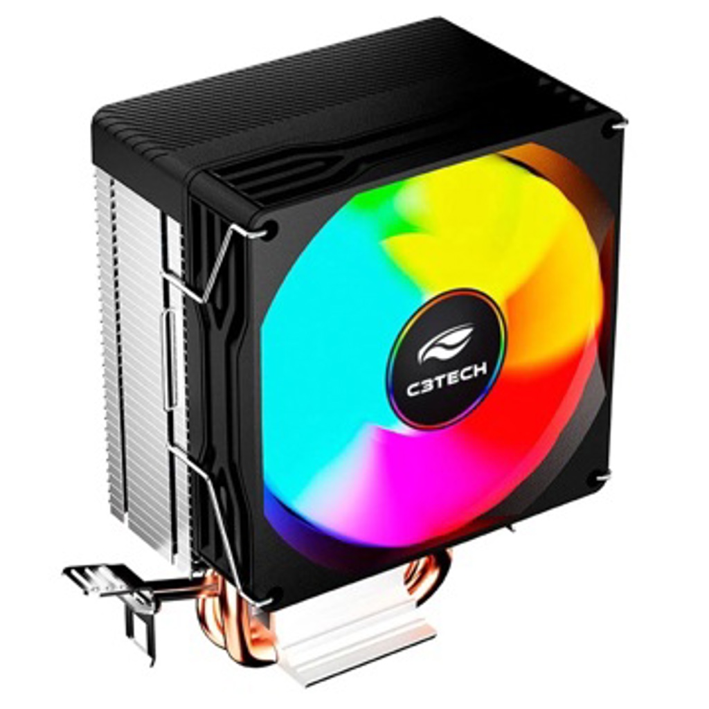 Cooler para Processador C3Tech Gaming RGB 90mm FC-L120M