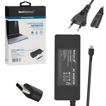 Fonte Carregador para Notebook USB-C 90W BestBattery