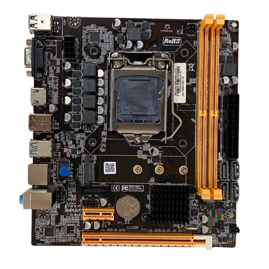 Placa Mãe (Intel) Desktop BrazilPC 1151 DDR4 BPC-H310/B250M.2-STG
