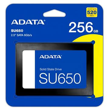SSD Adata SU650, 256Gb, 2.5, Sata III ASU650SS-256GT-R