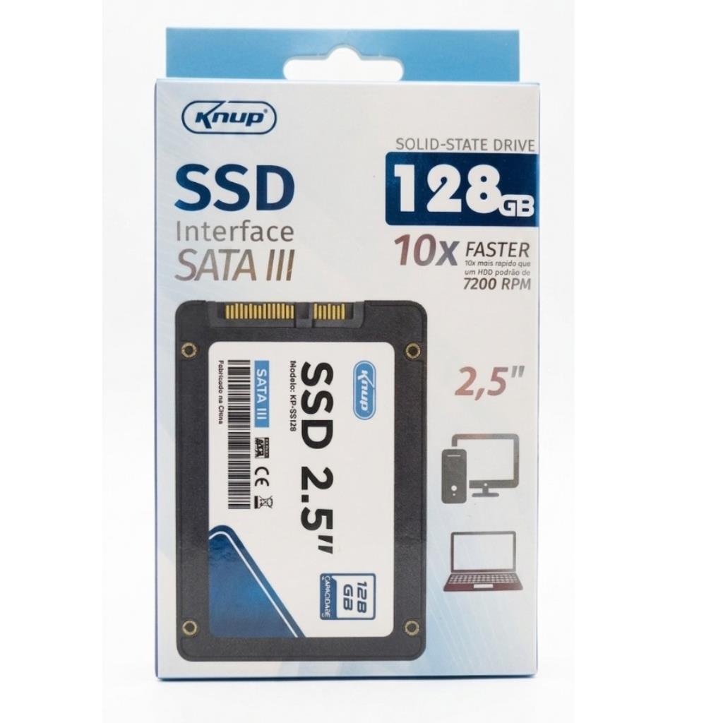 SSD Knup 128GB SATA III 6Gb/s, Formato 2,5" - KP-SS128