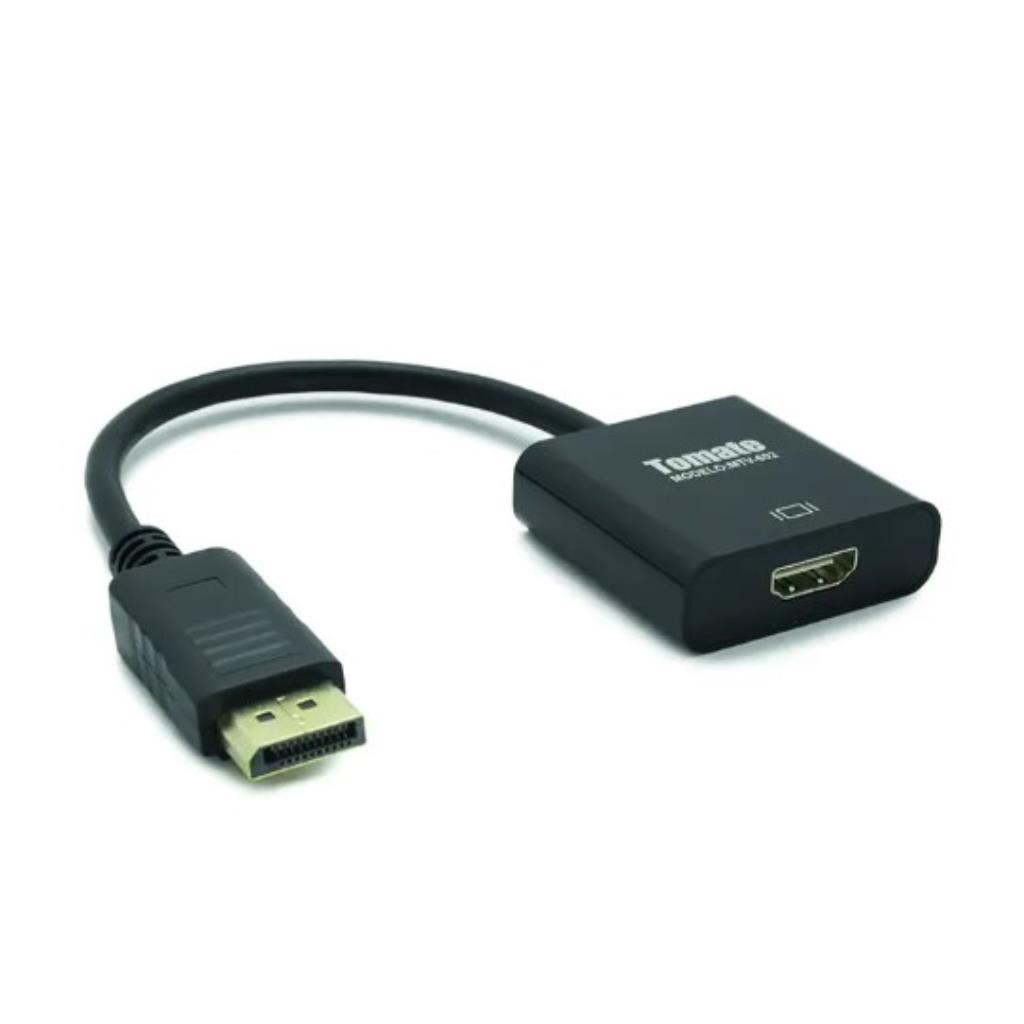 Adaptador DisplayPort para HDMI Preto MTV-602 - Tomate
