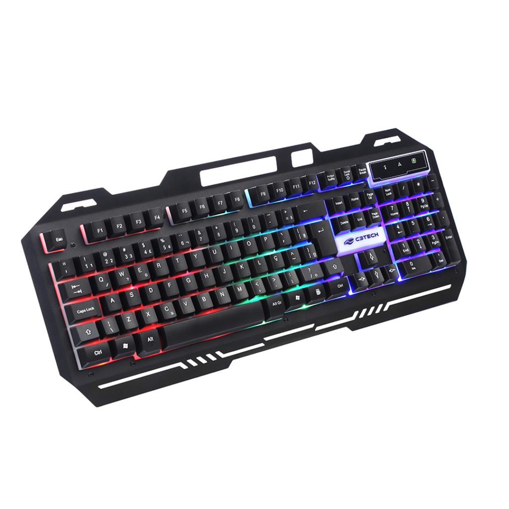 Teclado Gamer C3Tech KG-40Bk USB Preto