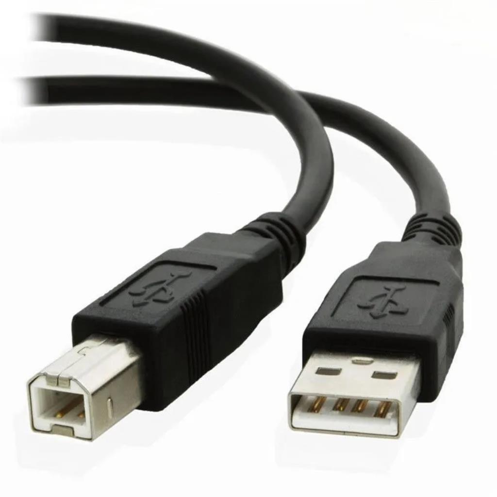 Cabo USB 2.0 AM x BM 3m Preto PC-USB3001 Plus Cable