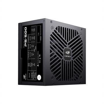 Fonte ATX 500w Reais Sata PS-500BK S/ Cabo C3Tech