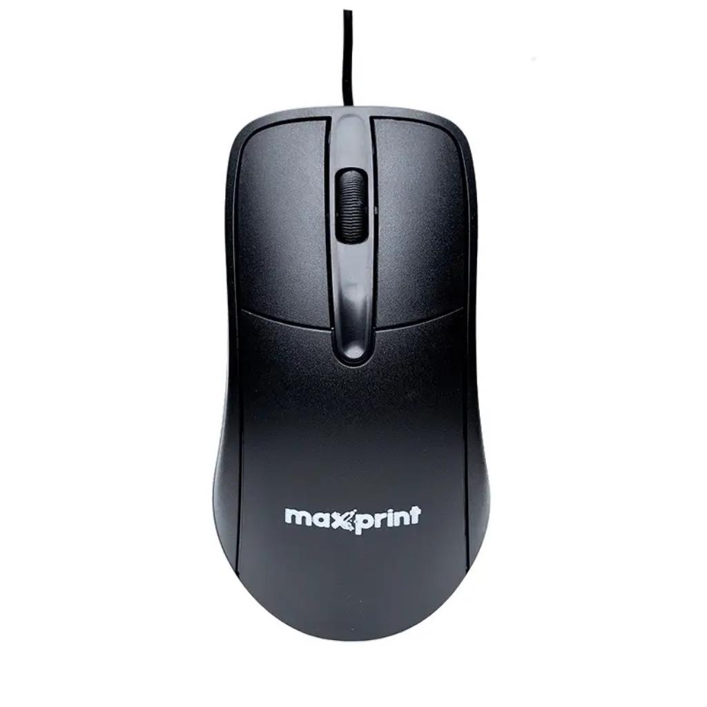 Mouse OfficeEasy c/ Fio USB 2.0 1200DPI Preto Masprint