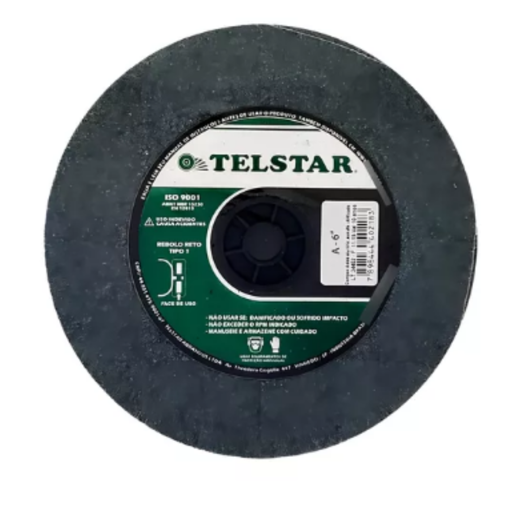 REBOLO ESMERIL 6"X3/4" GR  46 MEDIO - TELSTAR