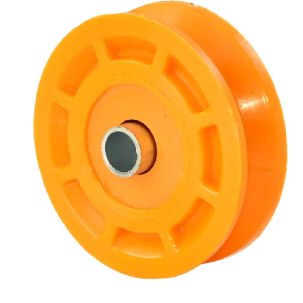 ROLDANA PR RAIADA NYLON LARANJA PORTAO 75X19 3" CANT C/ PARAF FERROMIX 79102