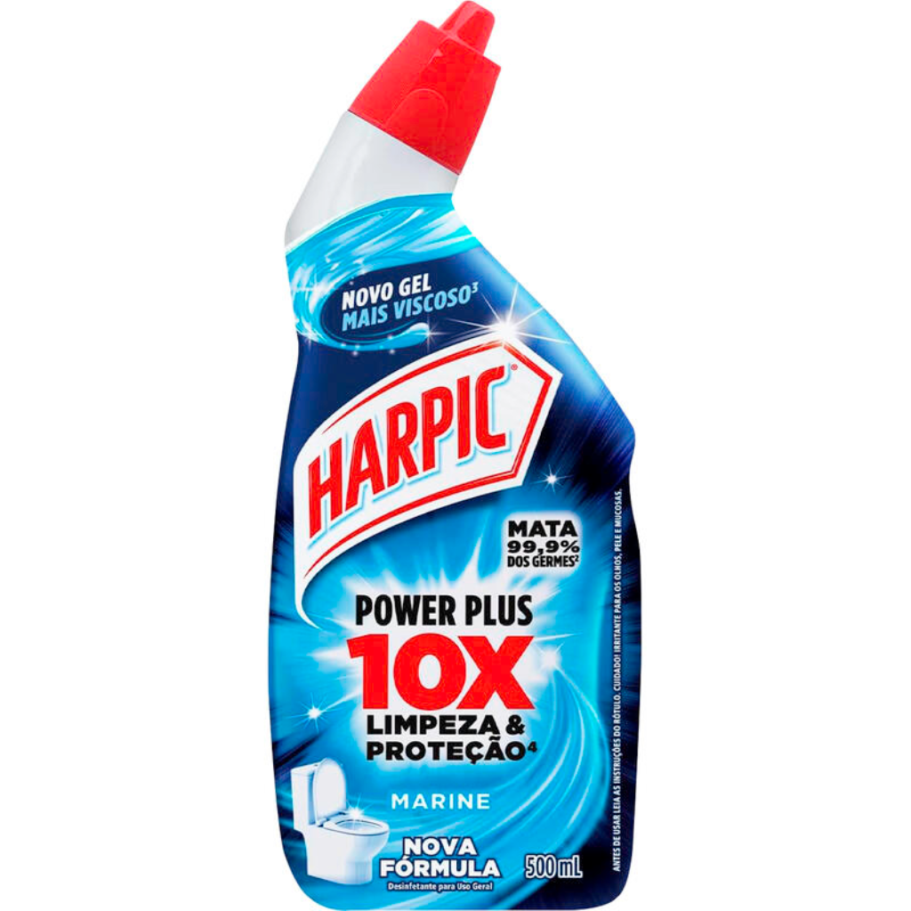 LIMPADOR SANIT HARPIC 10+ 750ML MARINE