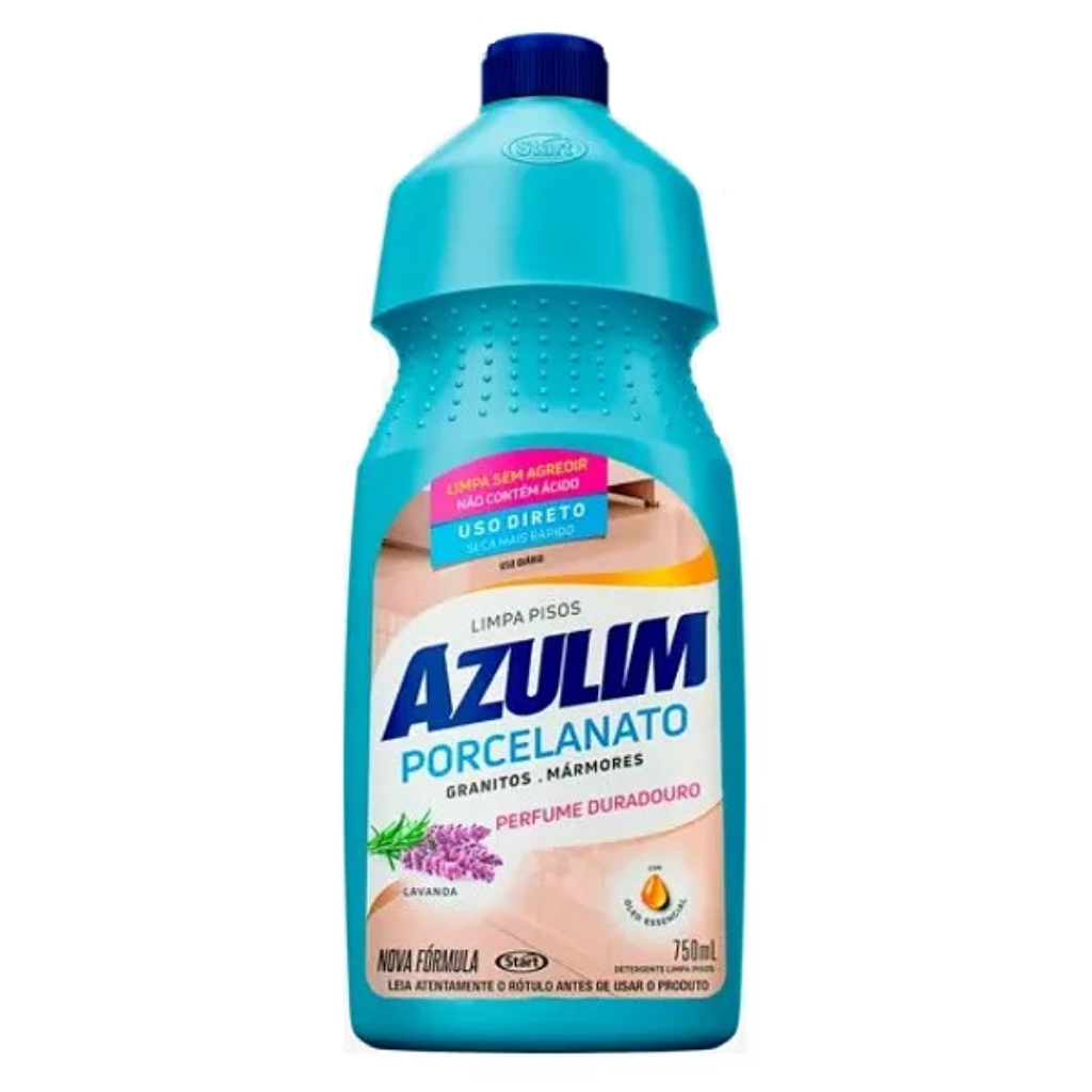 LIMPA PORCELAN AZULIM 750ML CITRUS