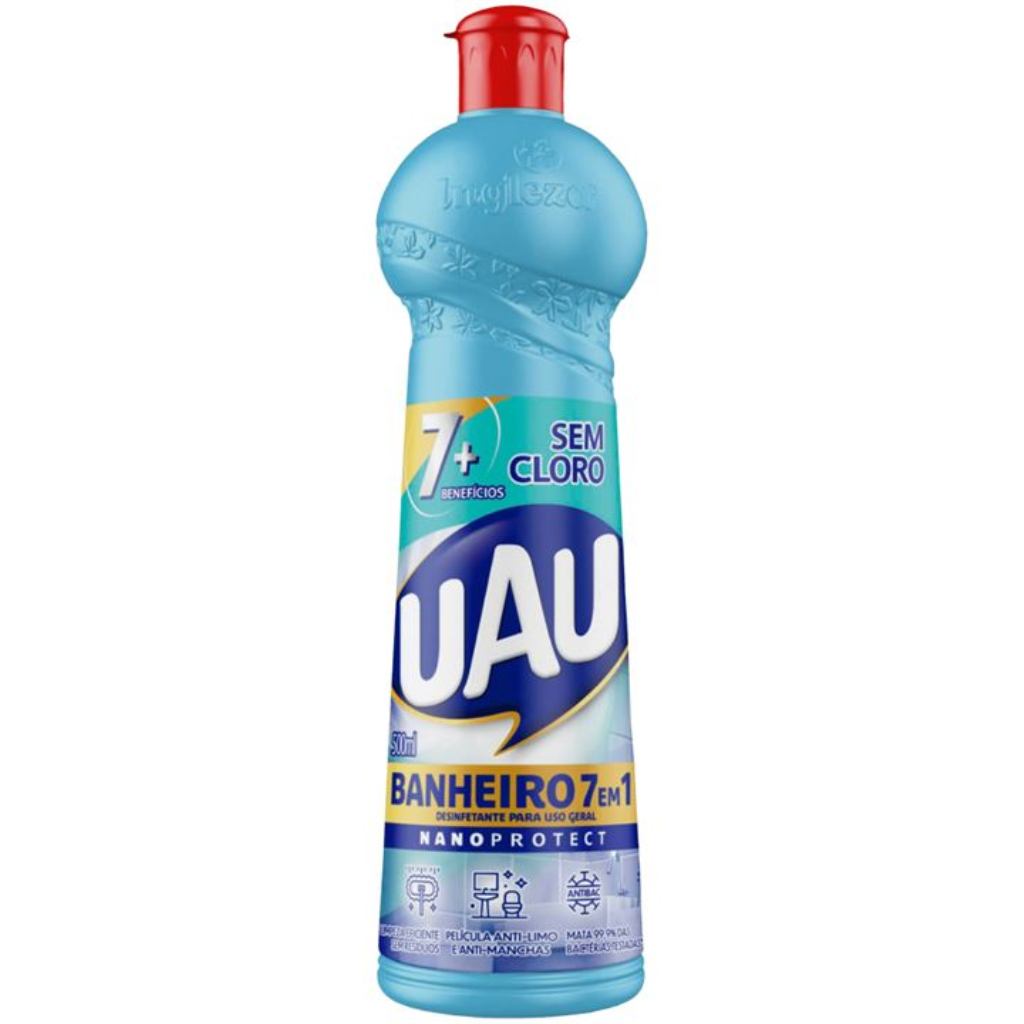 LIMPADOR MULTI UAU BANHEIRO 500ML 7X1
