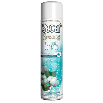 ODORIZADOR SPRAY SECAR 360ML ALGODÃO