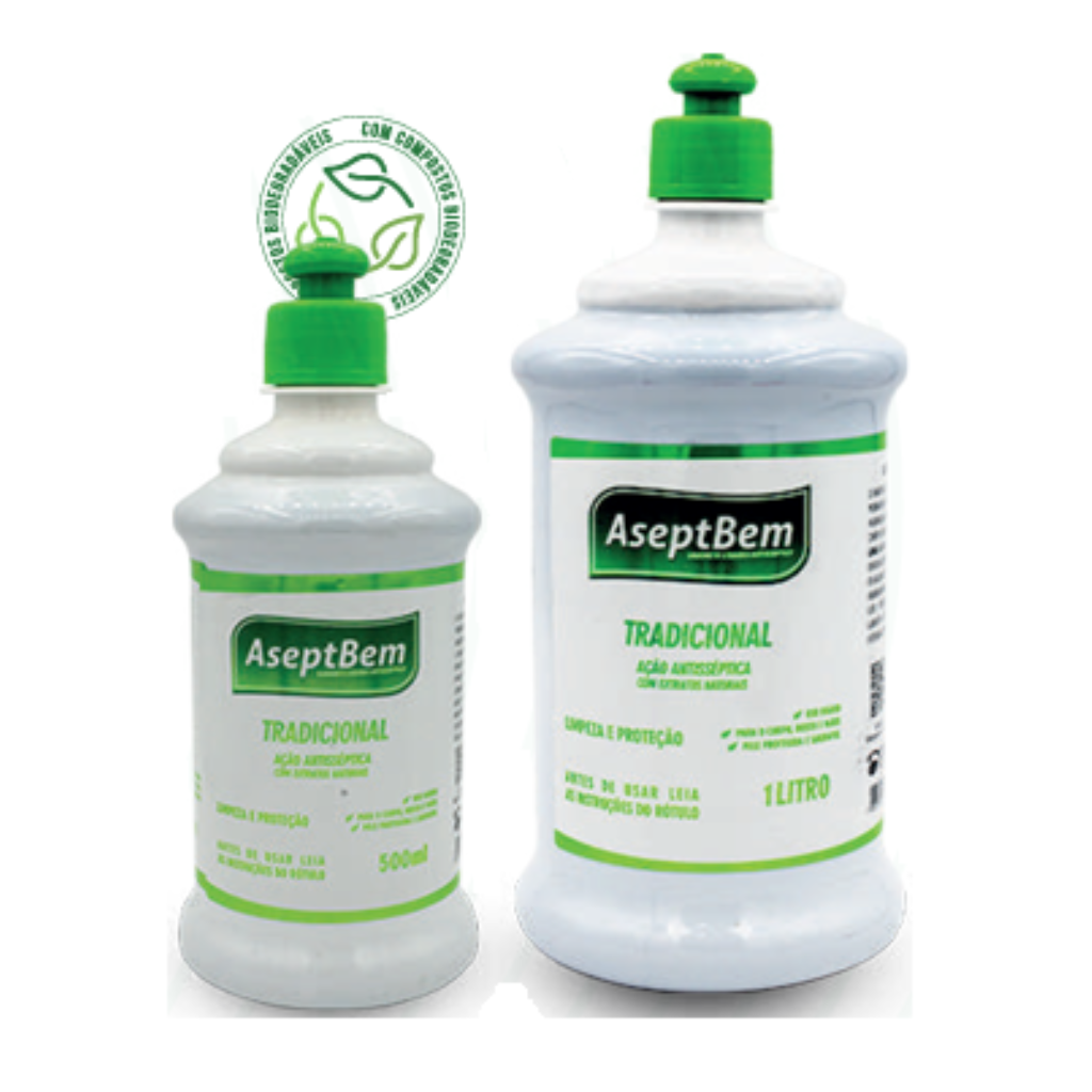 SABONETE ANTISSEP LIMPEBEM 1LTS