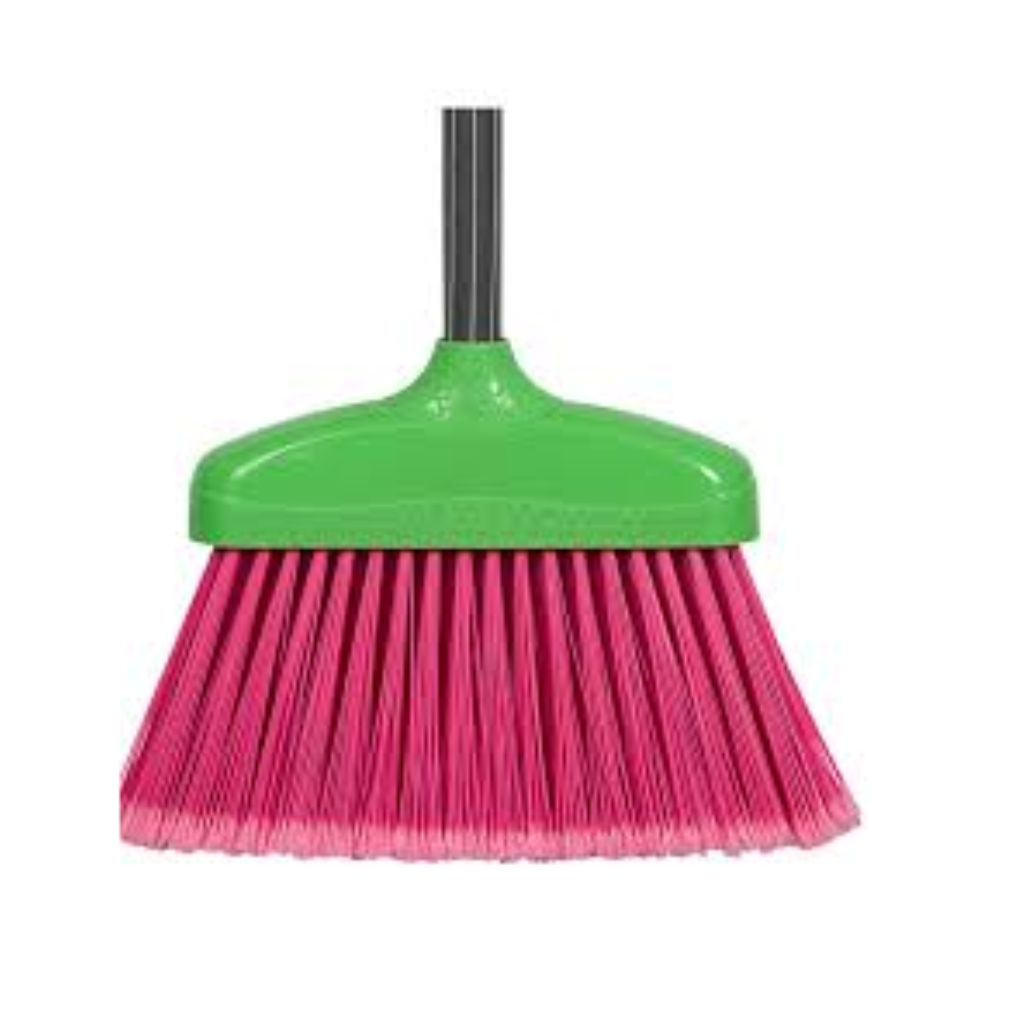 VASSOURA NYLON CRISTAL TRAD C/CABO