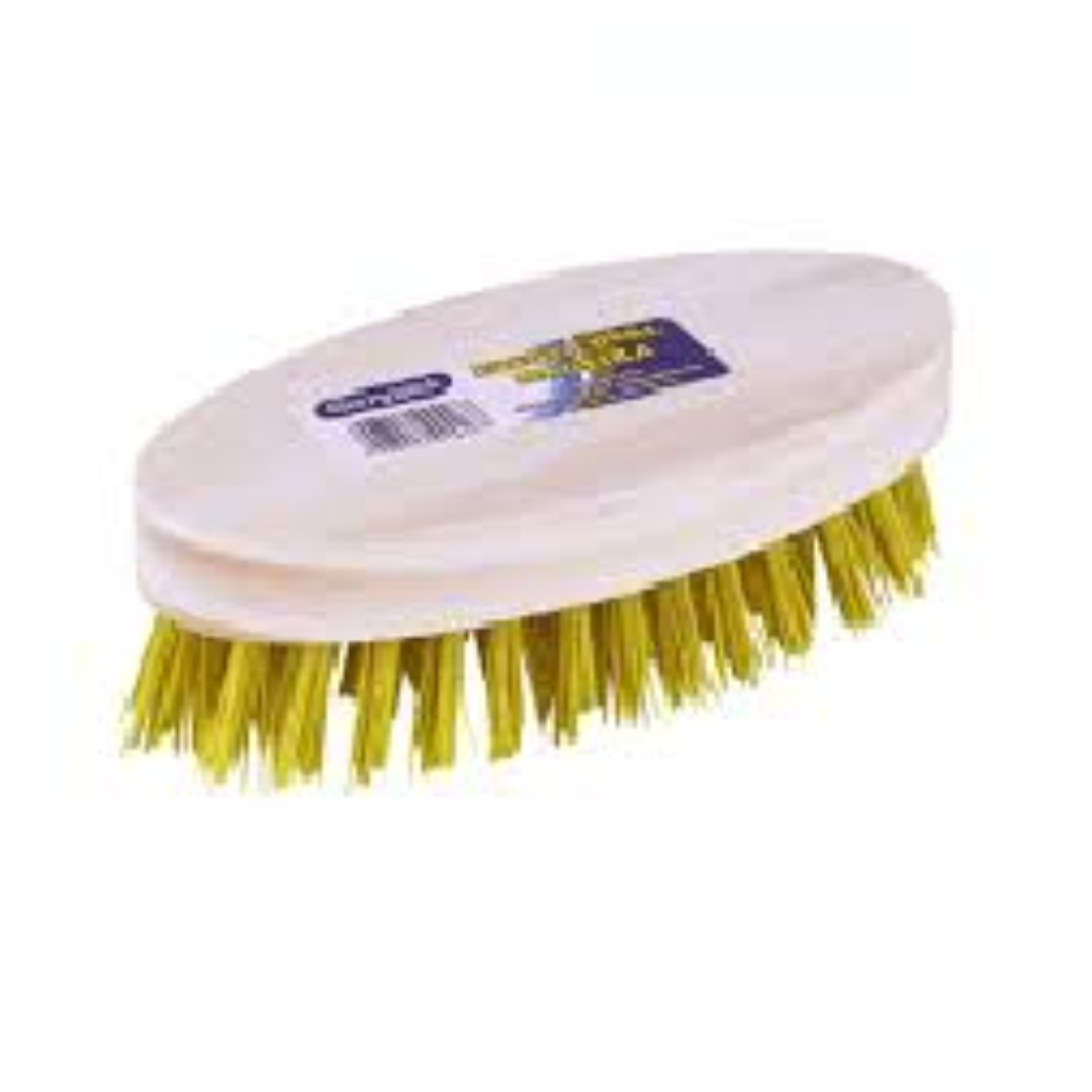 ESCOVA MULTI OVAL MADEIRA CRISTAL