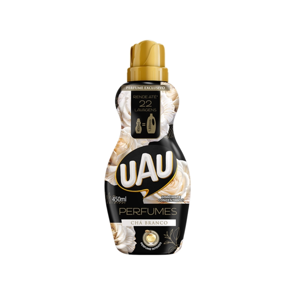AMACIANTE UAU 450ML CHA BRANCO