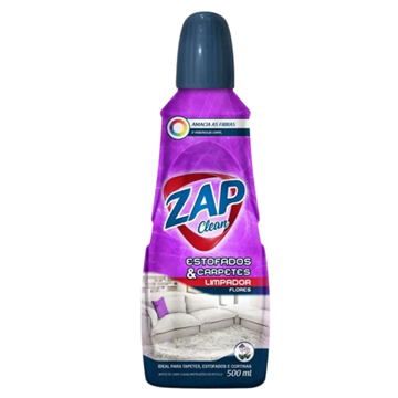 LIMPA ESTOFADOS ZAP 500ML FLORES